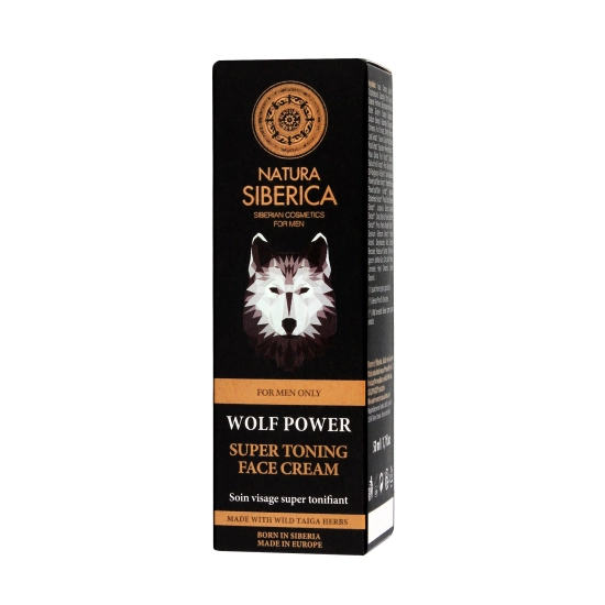 Natura Siberica Men Krem do twarzy Wolf Power Tonizujący 50ml