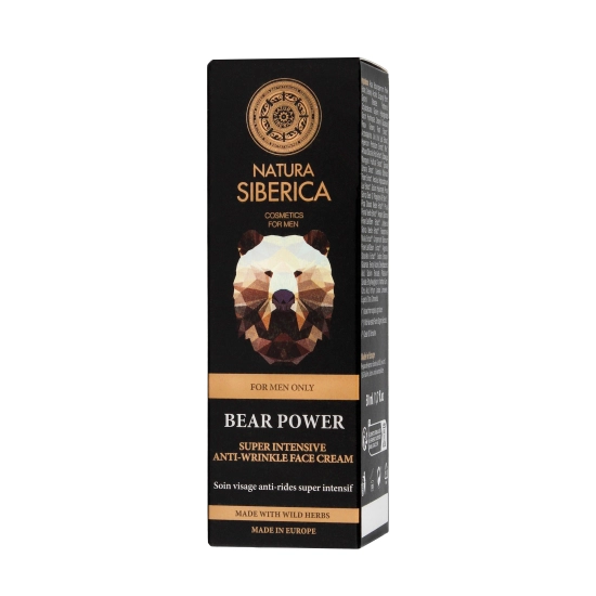 Natura Siberica Men Krem do twarzy Bear Power Przeciwzmarszczkowy  50ml
