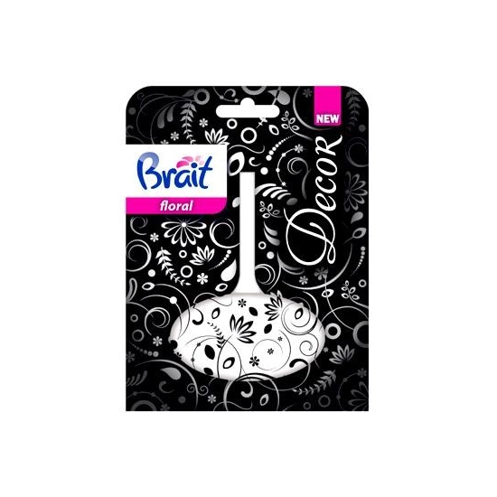Brait Kostka toaletowa Decor 1-fazowa do WC Floral  40g