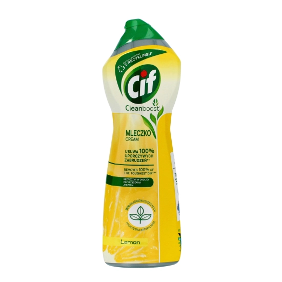 Cif Lemon Cream Mleczko do czyszczenia z mikrokryształkami  780g