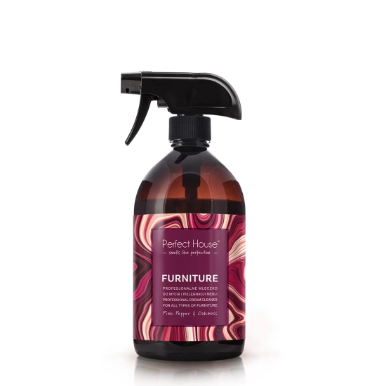 BARWA Perfect House Furniture Profesjonalne Mleczko do mycia i pielęgnacji mebli  450ml