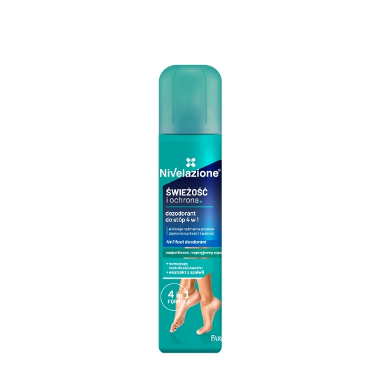 Farmona Nivelazione Stopy Dezodorant do stóp 4w1  "Świeżość i Ochrona"  180ml