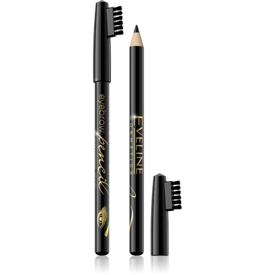 Eveline Eyebrow Pencil Kredka do brwi - czarna  1szt