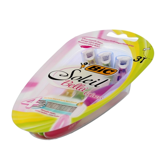 Bic Maszynka do golenia Soleil Bella Colours 4  1op.-3szt