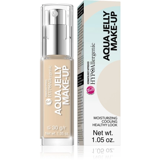 Bell Hypoallergenic Fluid Aqua Jelly nawilżająco-chłodzący nr 03  30g