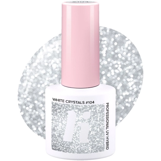 Hi Hybrid Lakier hybrydowy nr 104 White Crystals  5ml