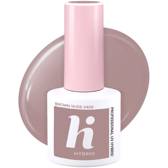 Hi Hybrid Lakier hybrydowy nr 409 Brown Nude  5ml