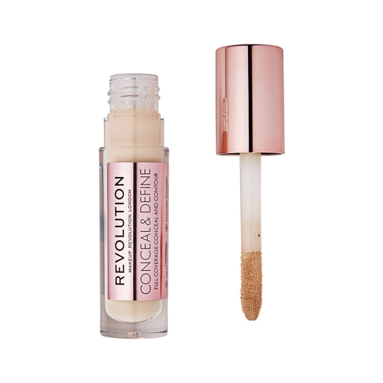 Makeup Revolution Conceal and Define Korektor w płynie C4