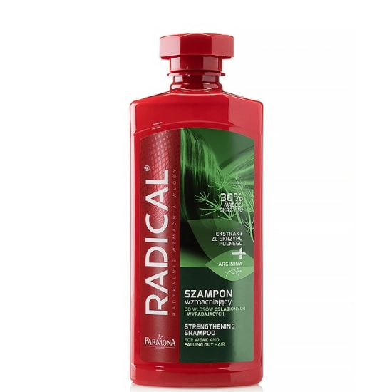Farmona Radical Szampon wzmacniający do włosów osłabionych i wypadających Skrzyp  400ml
