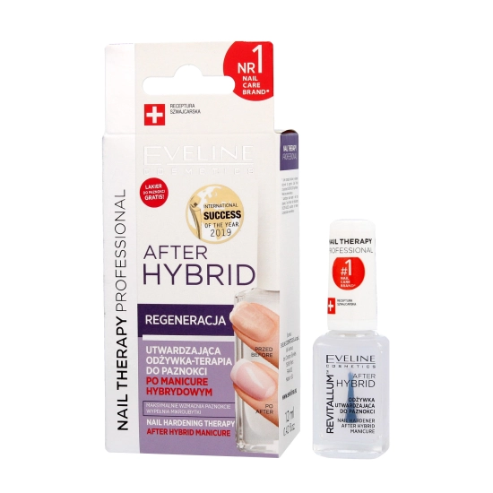 Eveline Nail Therapy Odżywka utwardzająca do paznokci After Hybrid Revitalum  12ml
