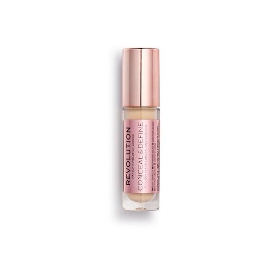 Makeup Revolution, Conceal and Define Korektor w płynie C6, 1szt