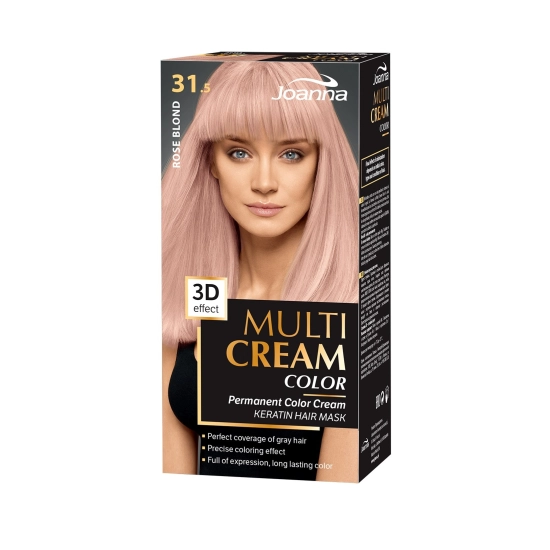 Joanna Multi Cream Color Farba nr 31.5 Różany Blond
