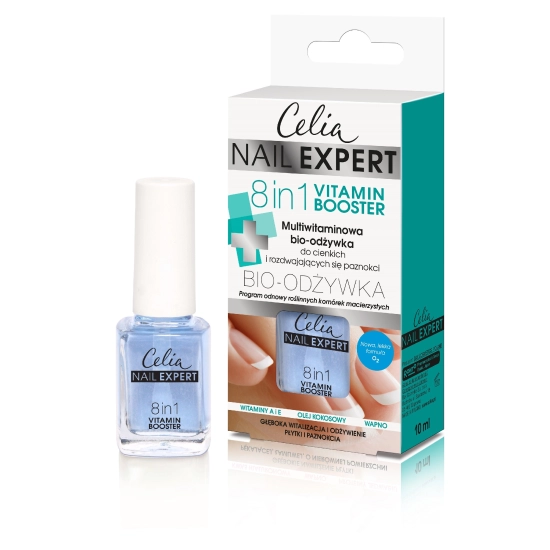 Celia Nail Expert Multiwitaminowa bio-odżywka do paznokci 8w1  10ml