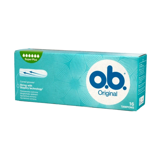 O.B. Original Super Plus Tampony 1op.-16 szt