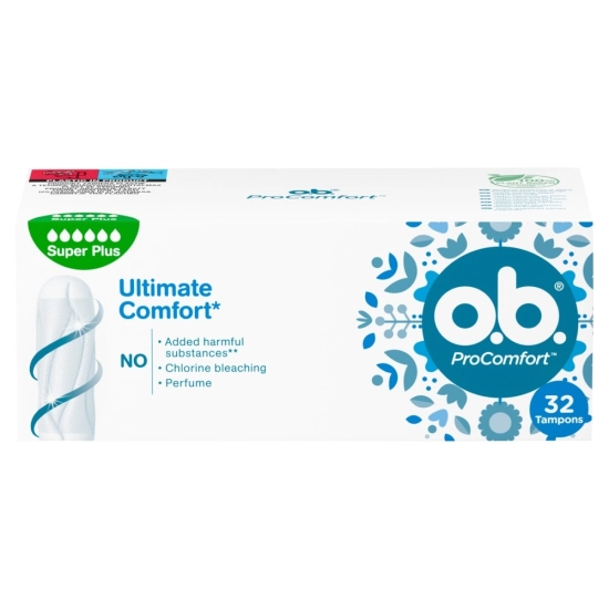 O.B.ProComfort  Super Plus komfortowe tampony 1op.-32szt