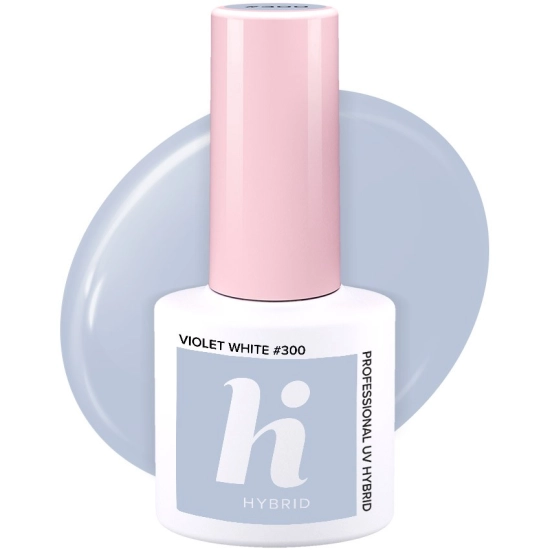Hi Hybrid Lakier hybrydowy Unicorn nr 300 Violet White  5ml