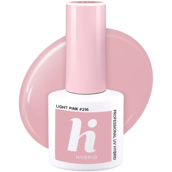 Hi Hybrid Lakier hybrydowy Unicorn nr 216 Light Pink  5ml