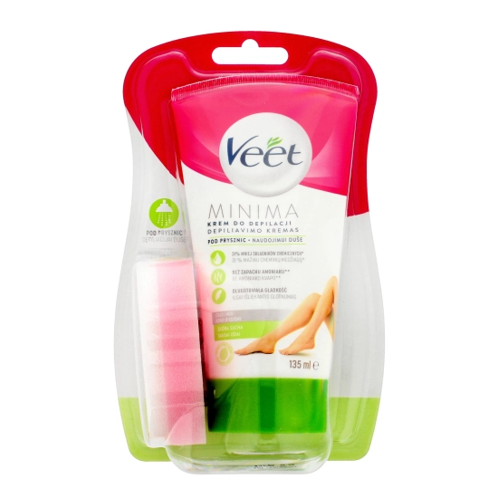 Veet Krem do depilacji skóry pod prysznic Silk & Fresh - skóra sucha  135ml