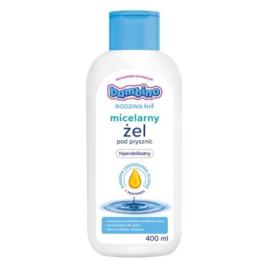 Bambino Rodzina Żel pod prysznic hipoalergiczny  400ml
