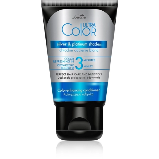 Joanna Ultra Color Odżywka do włosów koloryzująca - chłodne odcienie blond  100g