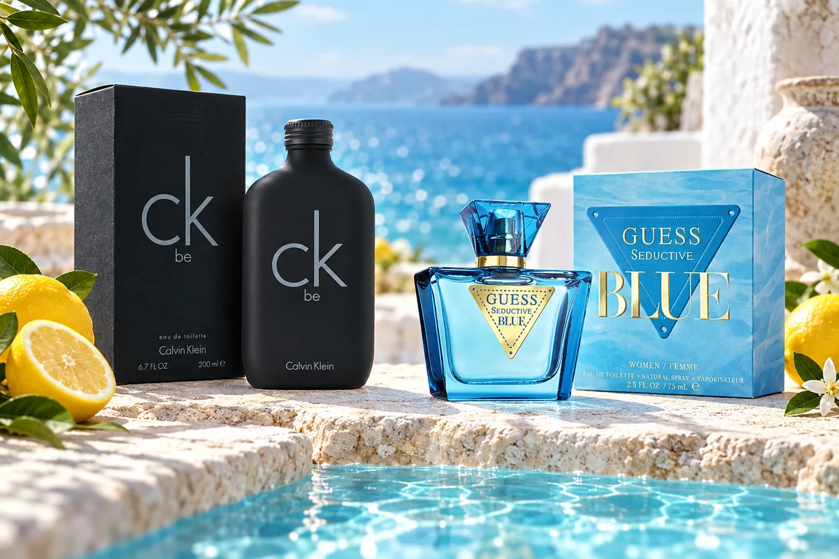 Perfumy na lato – Calvin Klein CK Be i Guess Seductive Blue